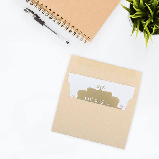 JAM Paper A7 Parchment Invitation Envelopes